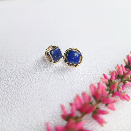 Ohrstecker mit Lapis Lazuli