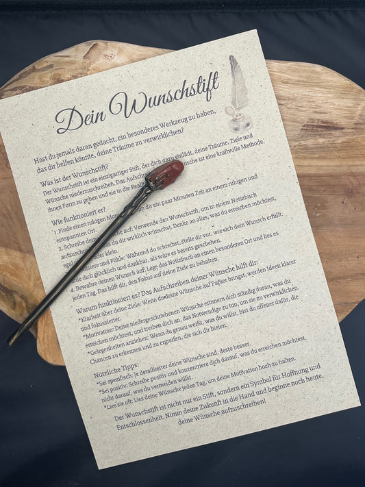 Dein Wunschstift Jaspis 🪶