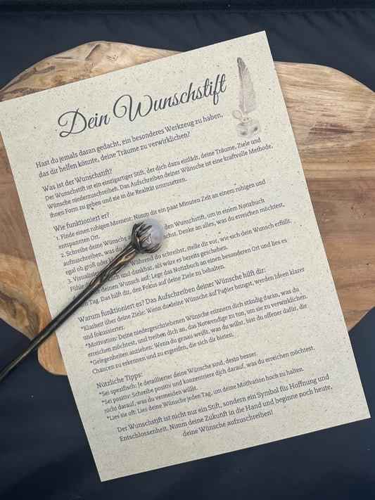 Dein Wunschstift Achat 🪶