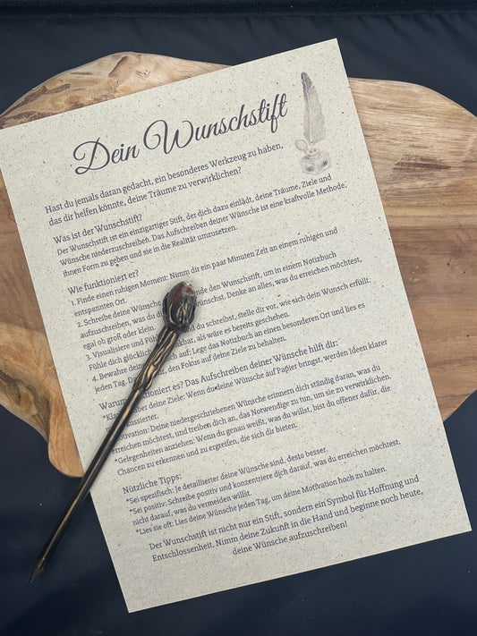 Dein Wunschstift Jaspis🪶