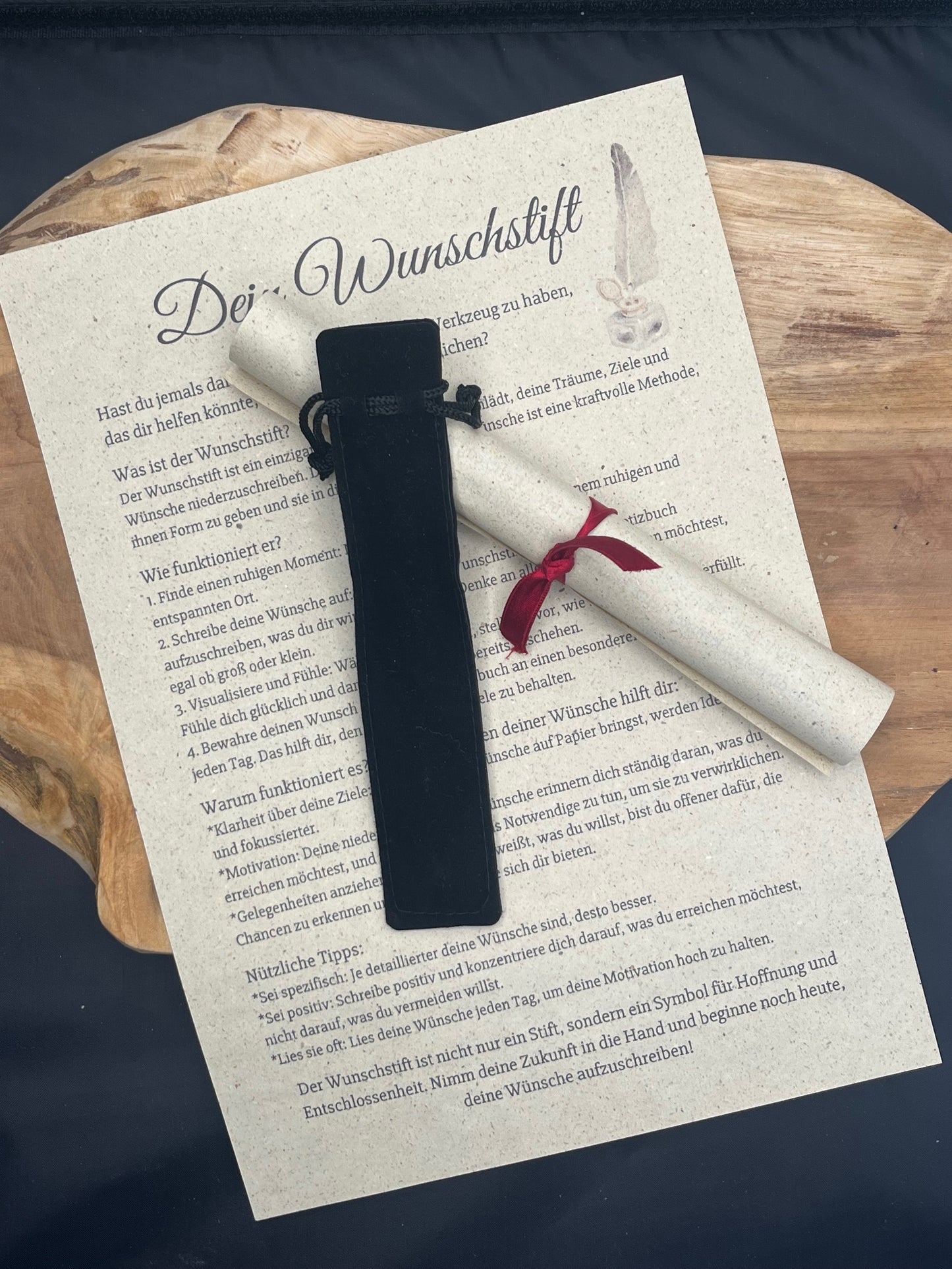 Dein Wunschstift Achat 🪶