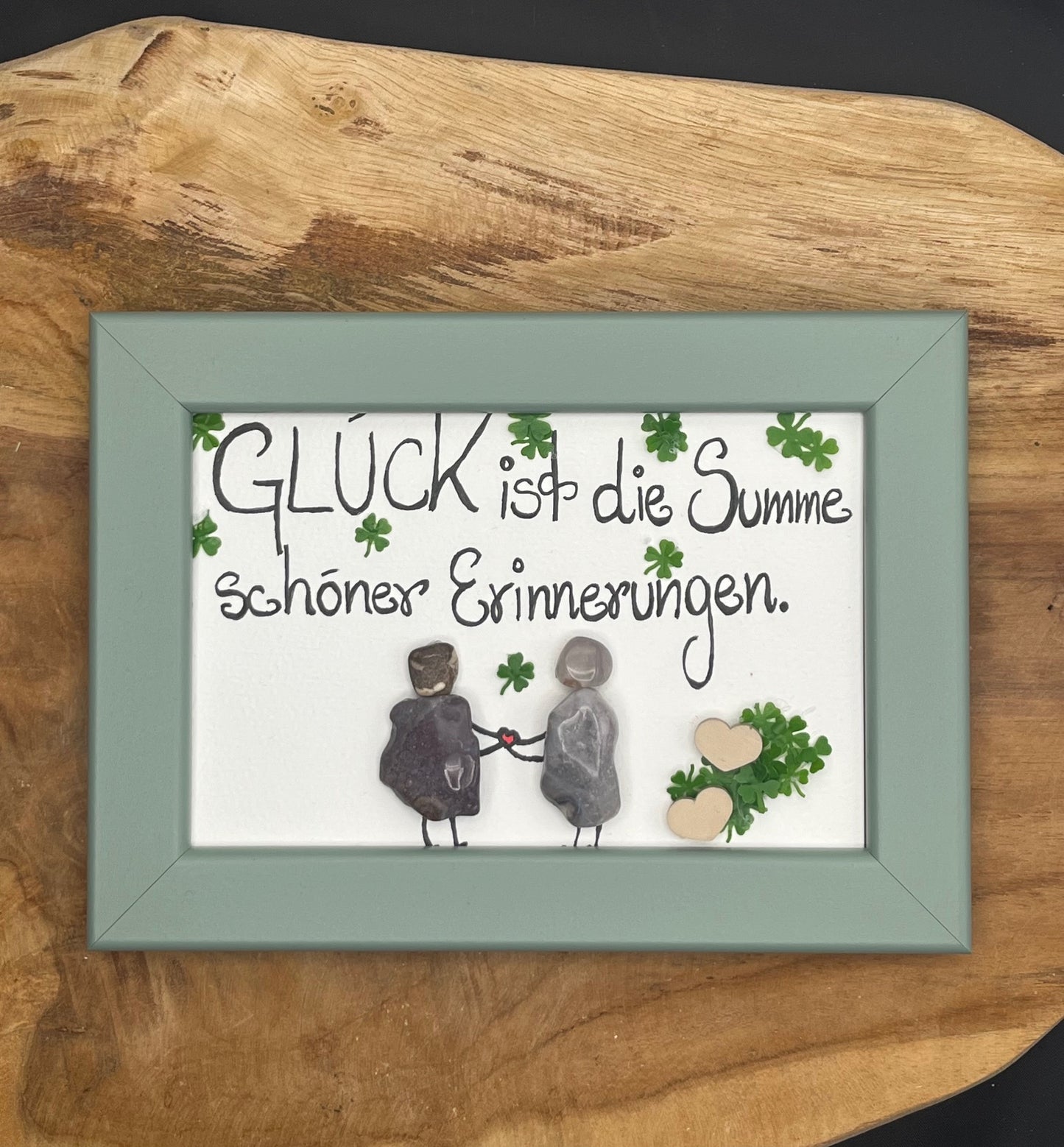 Edelsteinbild Glück