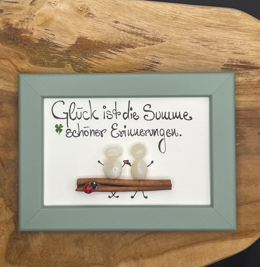 Edelsteinbild Glück