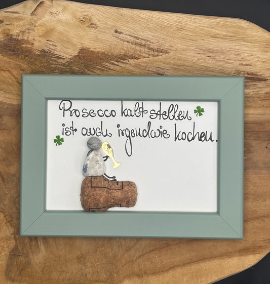 Edelsteinbild Prosecco