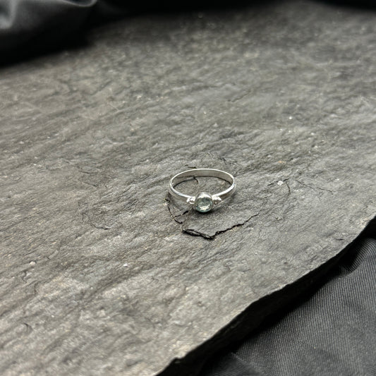 Blauer-Topas-Ring Gr. 58 - Scholz GmbH