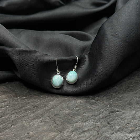 Larimar-Ohrhänger
