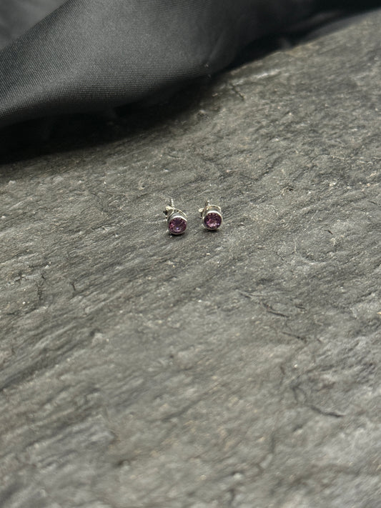 Ohrstecker mit Amethyst - Scholz GmbH