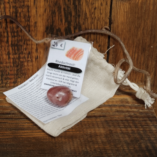 Rhodochrosit Anhänger Aktivität