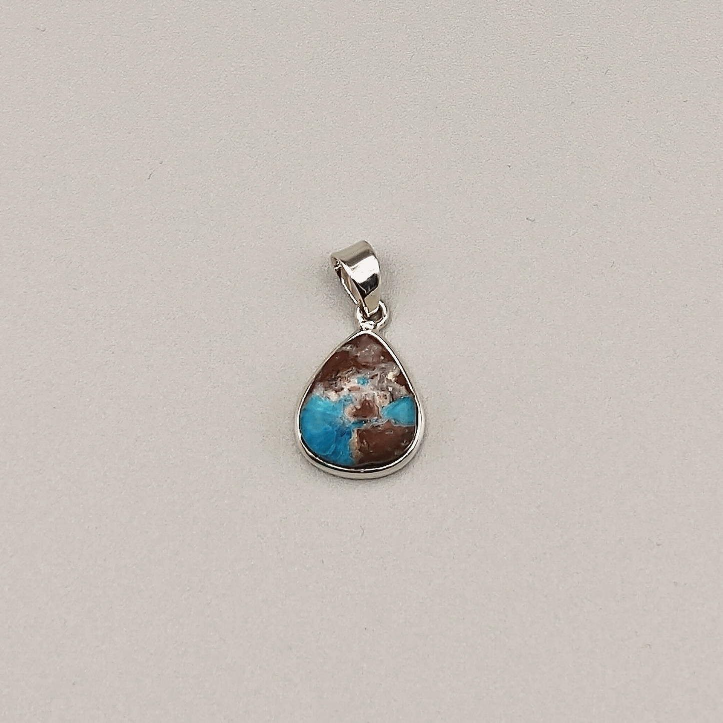 Cavansit Anhänger, Tropfen, Cabochon