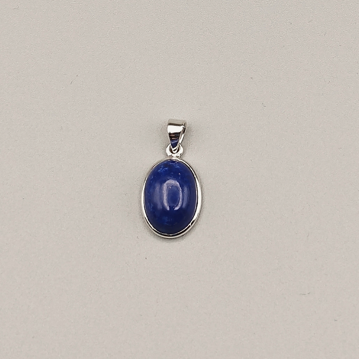 Lapislazuli Anhänger, Oval, Cabochon
