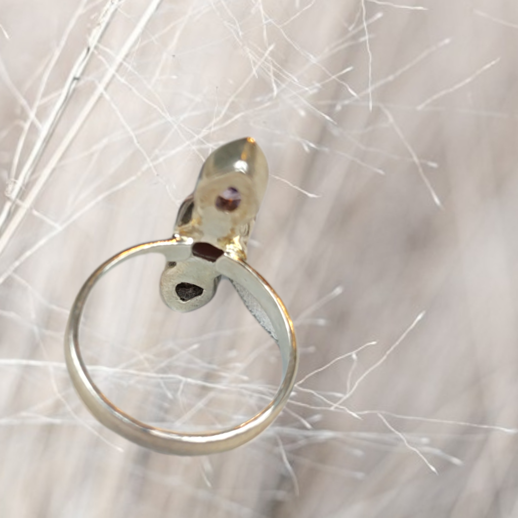 Amethyst-Ring, Gr. 54
