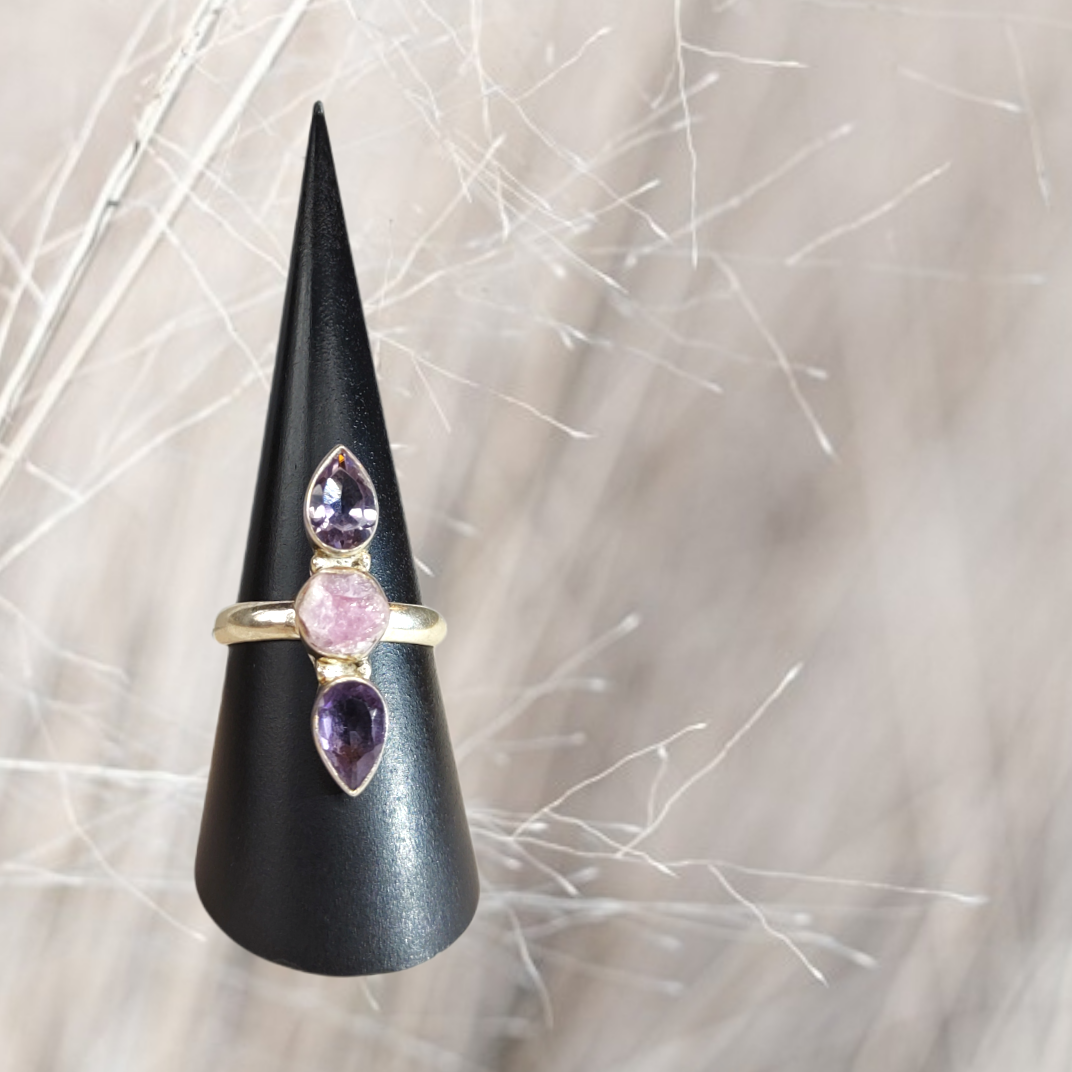 Amethyst-Ring, Gr. 54