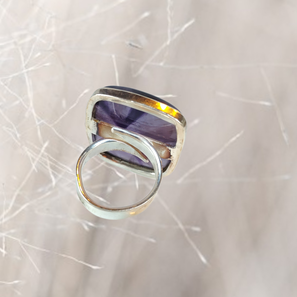 Amethyst-Ring, Gr. 56