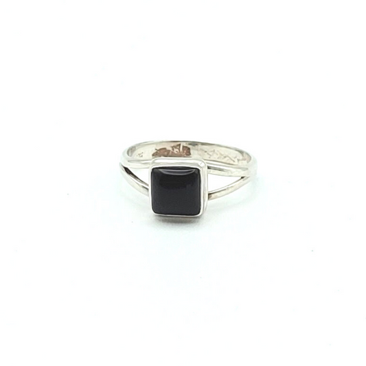 Onyx-Ring, Gr. 59