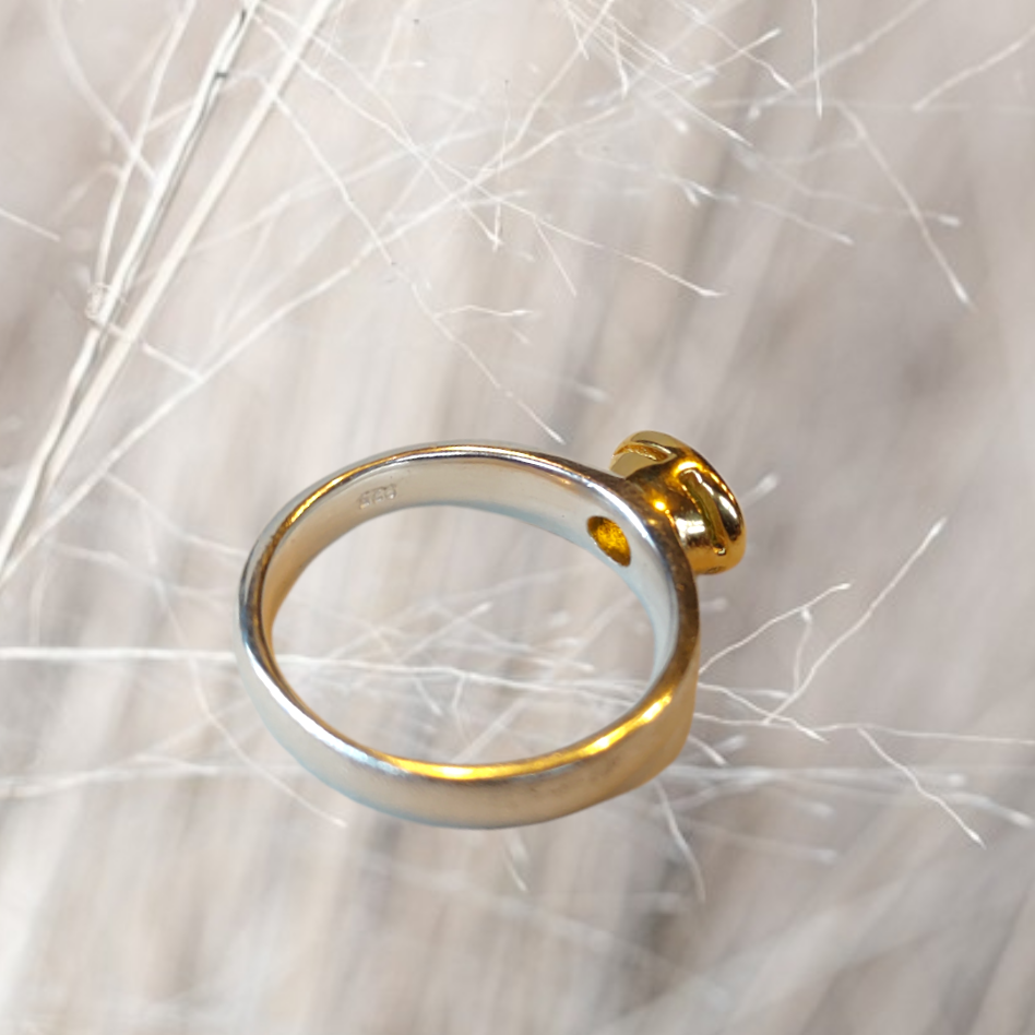 Peridot-Ring, Gr. 56