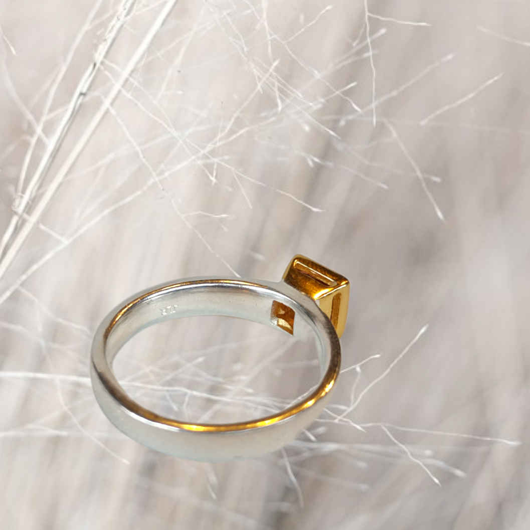 Granat-Ring, Gr. 58