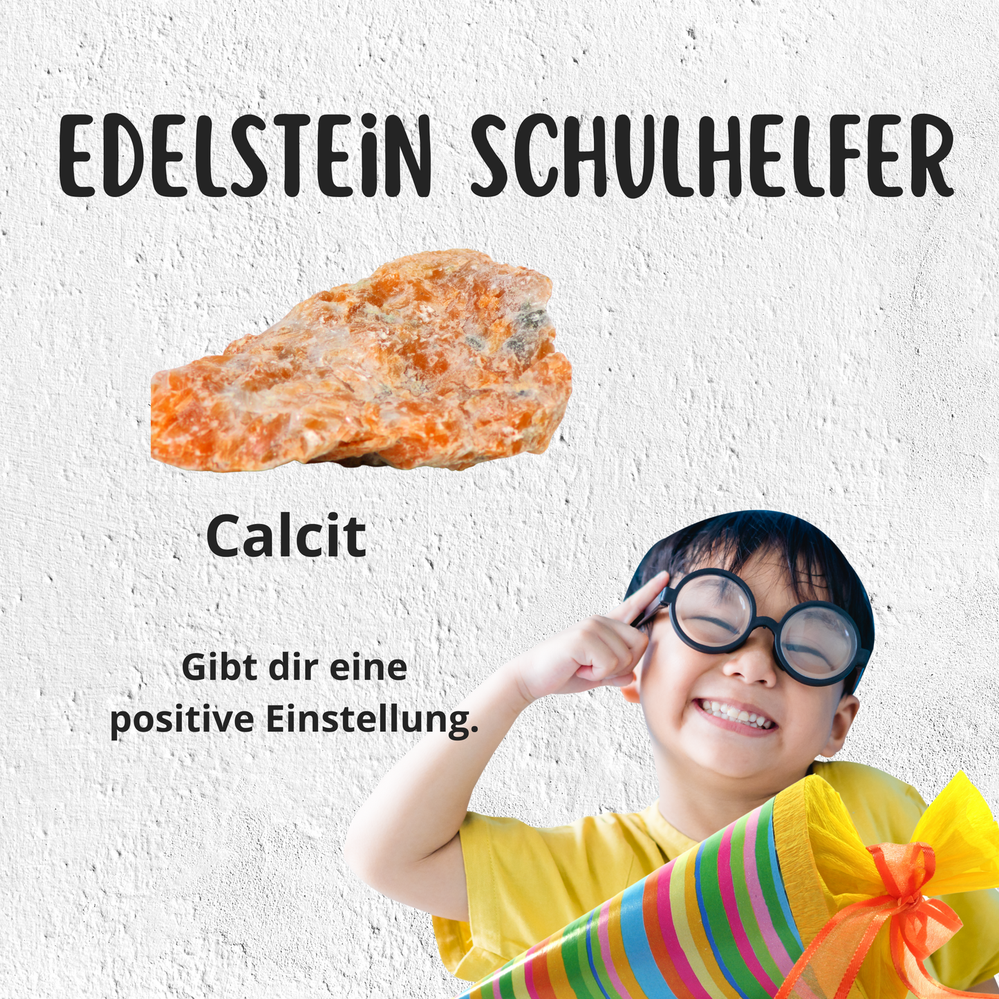 Orangencalcit - Selbstüberwindung