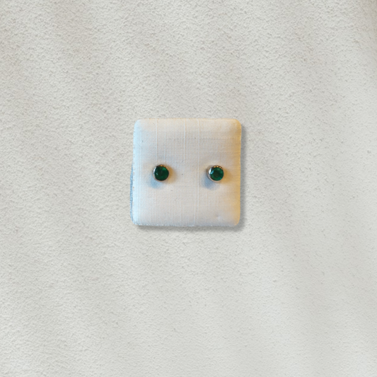Smaragd-Ohrstecker