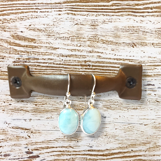 Larimar-Ohrhänger