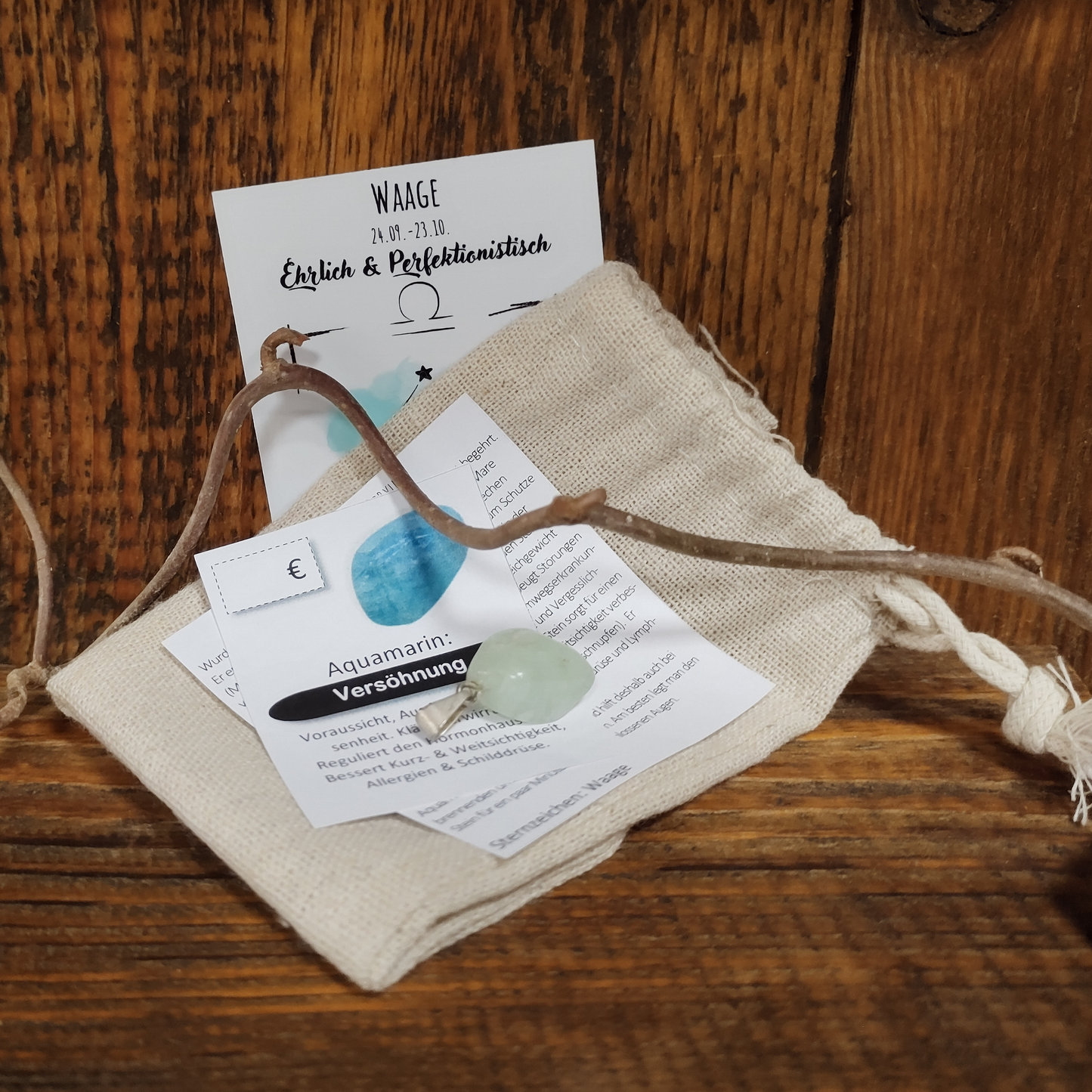 Aquamarin Anhänger Reinheit