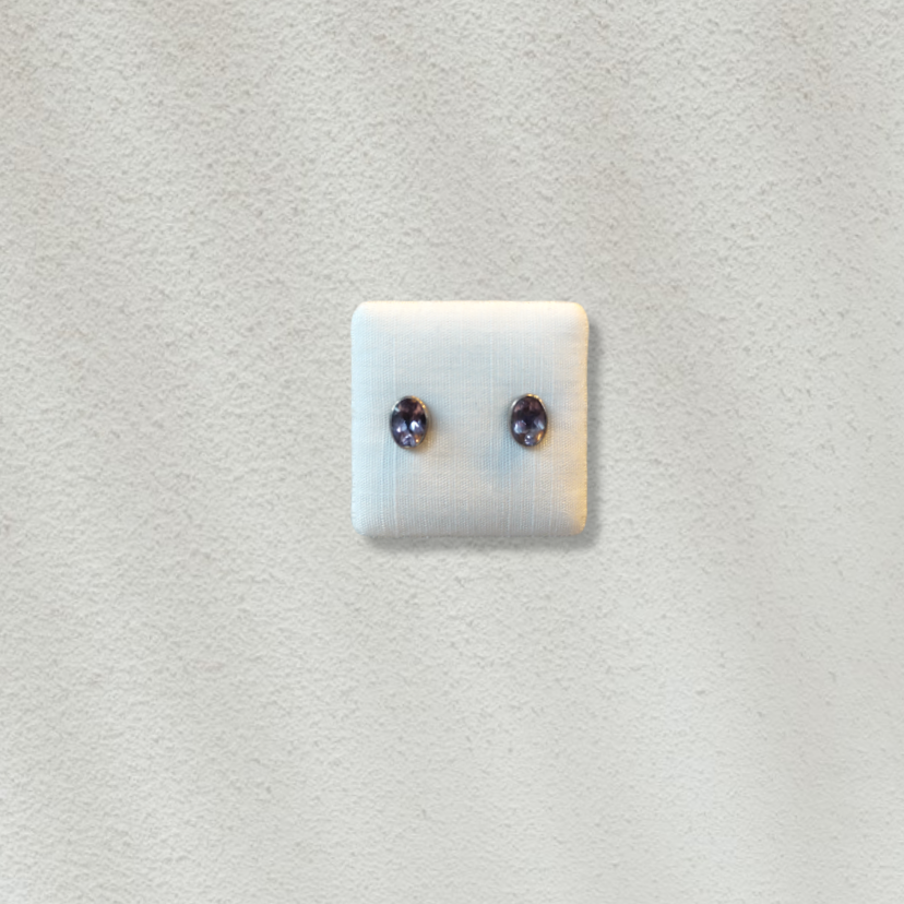 Amethyst-Ohrstecker