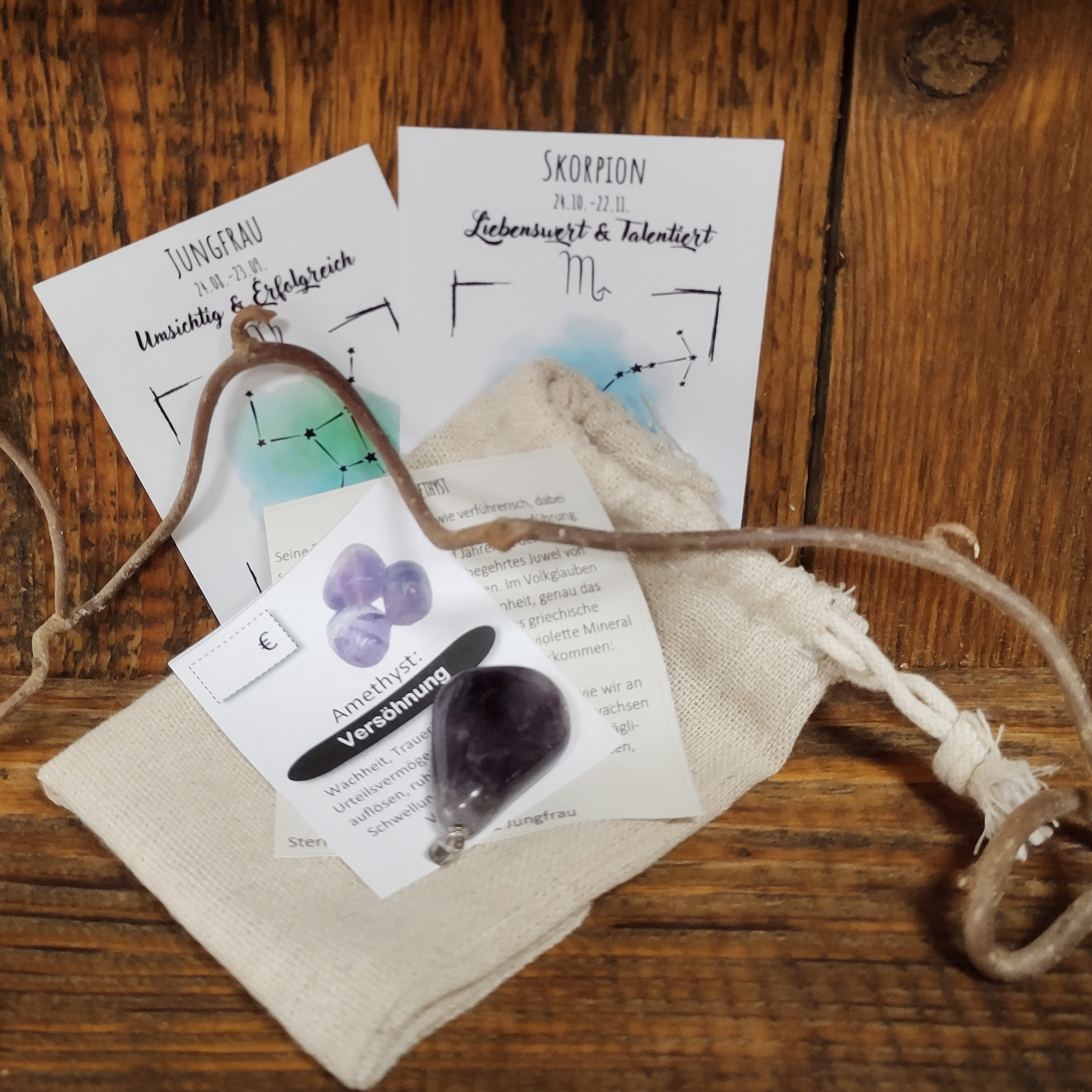 Amethyst Anhänger Schutz