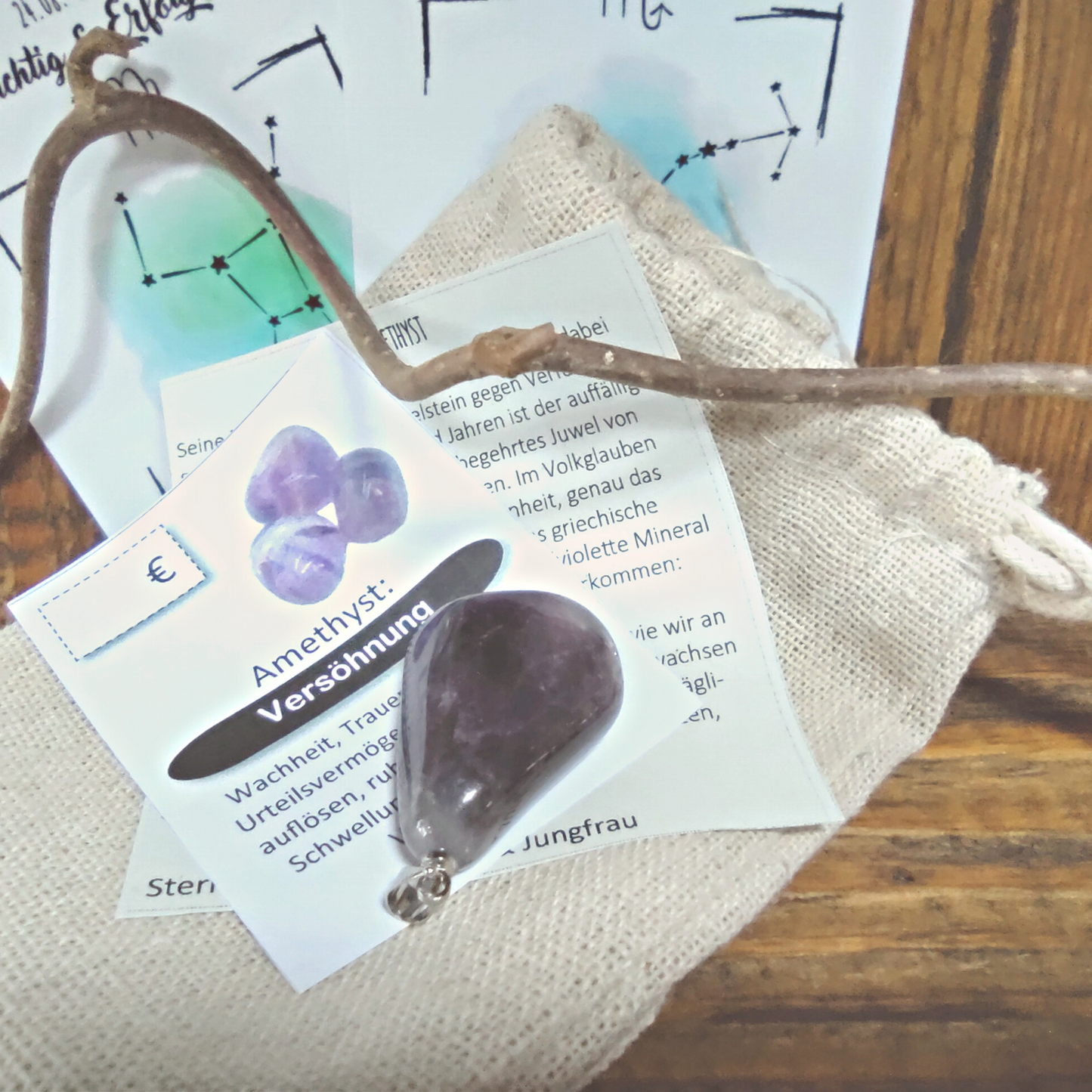 Amethyst Anhänger Schutz