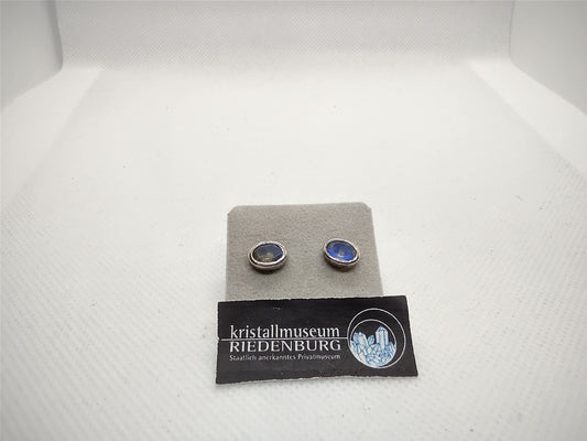 Labradorit-Stecker aus Silber