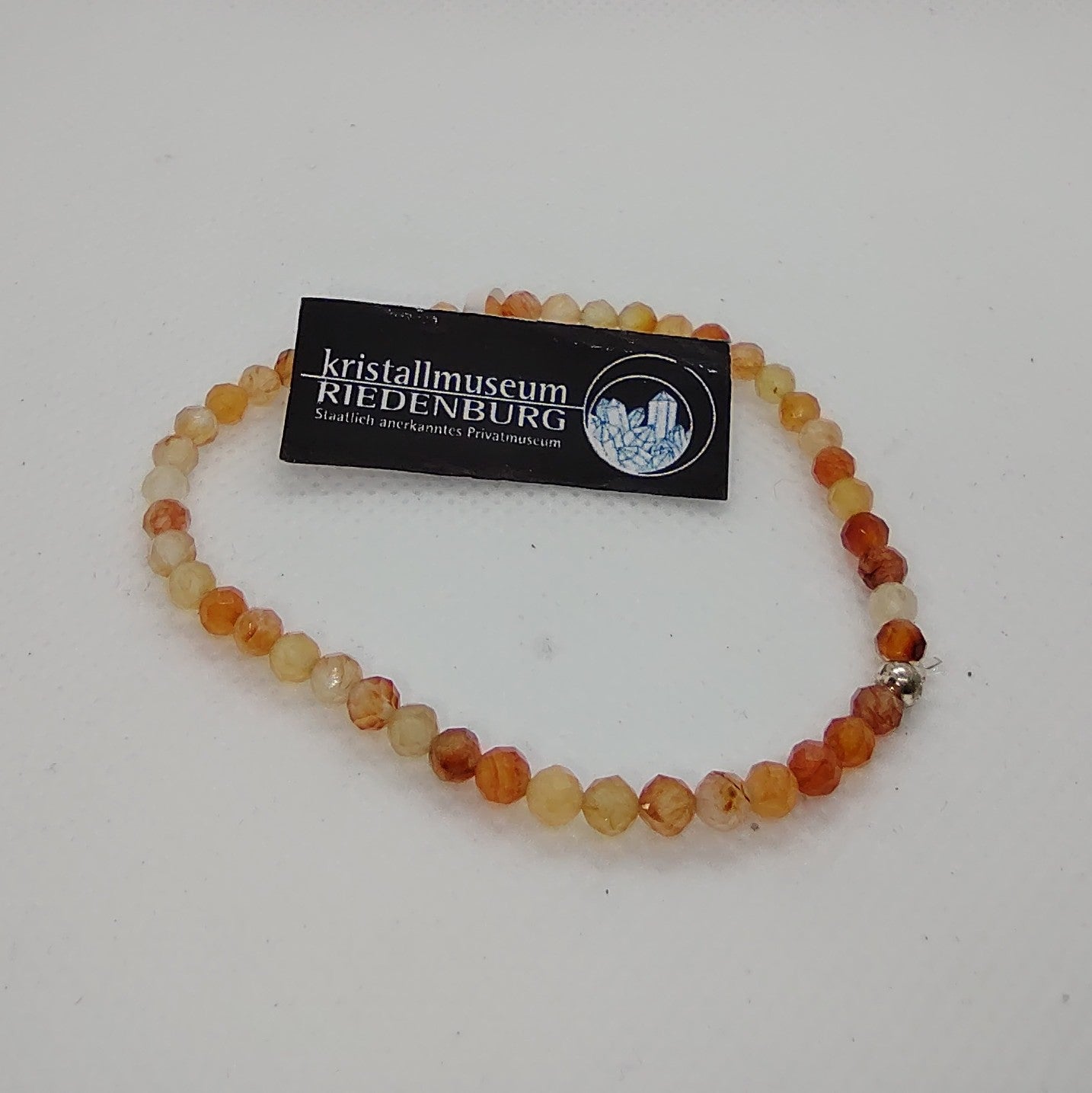 Carneol-Armband, facettiert