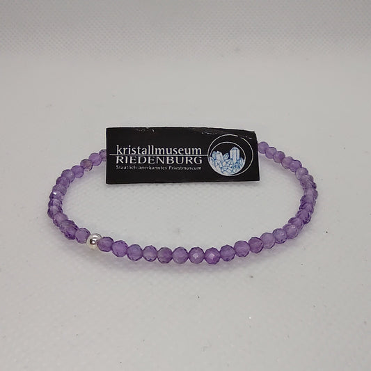 Amethyst-Armband, facettiert
