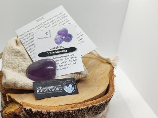 Amethyst Trommelstein