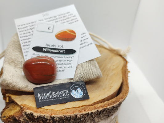 Jaspis rot - Willenskraft