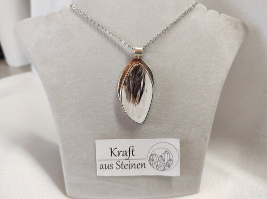 Versteinertes Holz Anhänger, freeform, Designerarbeit