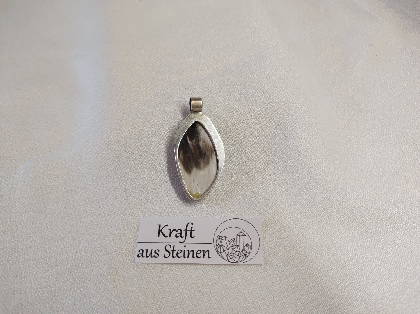 Versteinertes Holz Anhänger, freeform, Designerarbeit