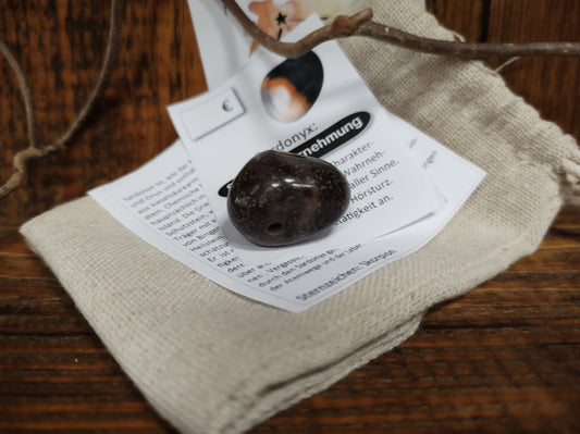 Sardonyx Anhänger Wahrnehmung