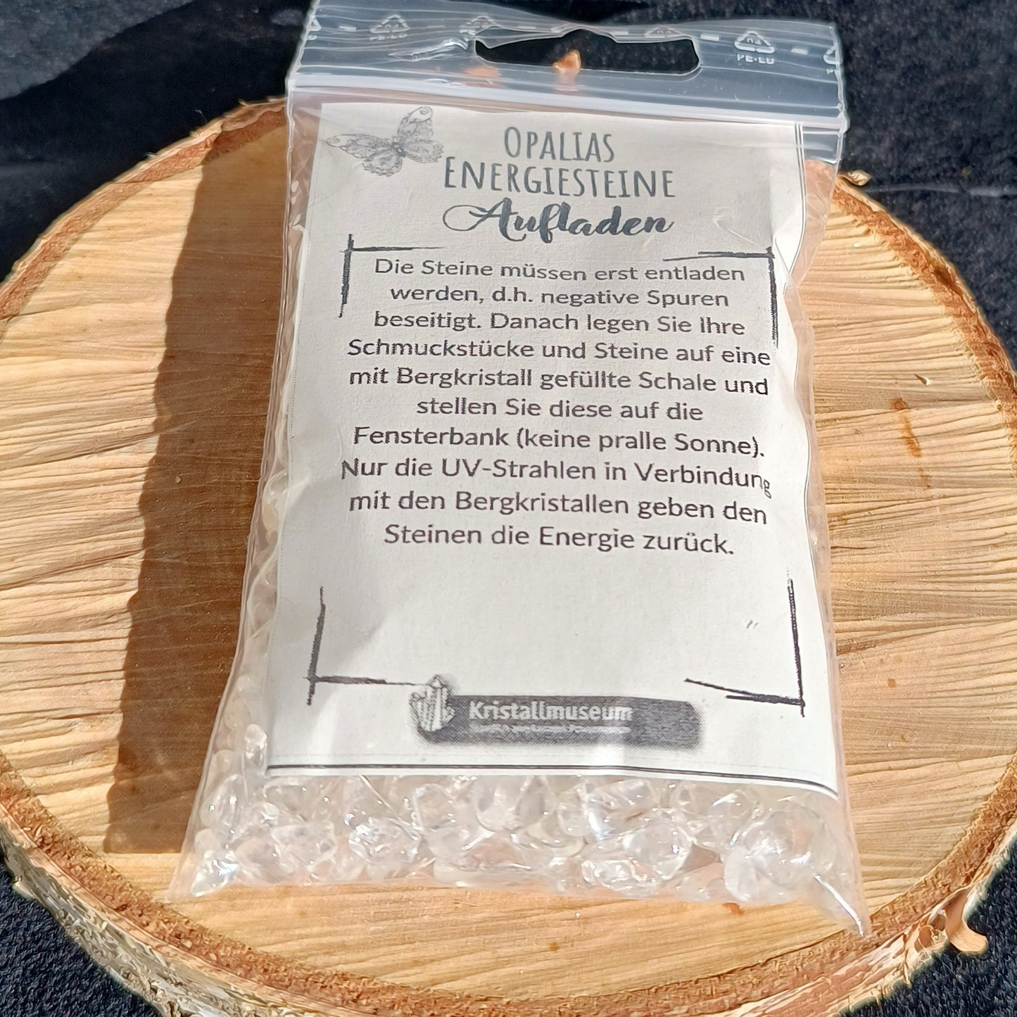 Aufladesteine Bergkristall
