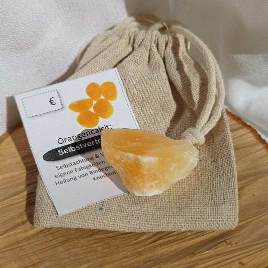 Orangencalcit - Selbstüberwindung