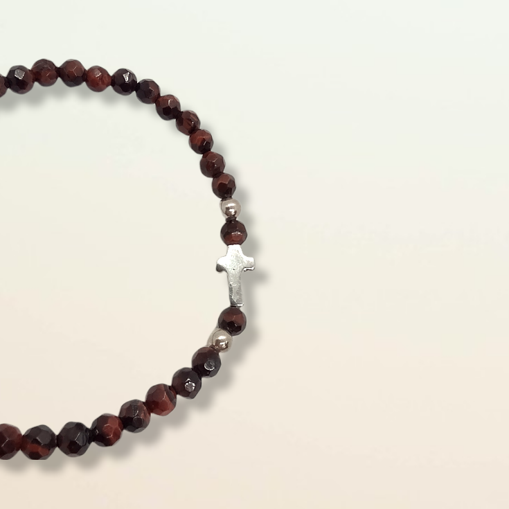 Feine, facettierte Armbänder, verschiedene Steine