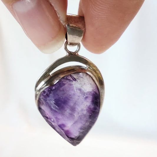 Amethyst Anhänger, freeform, Designerarbeit