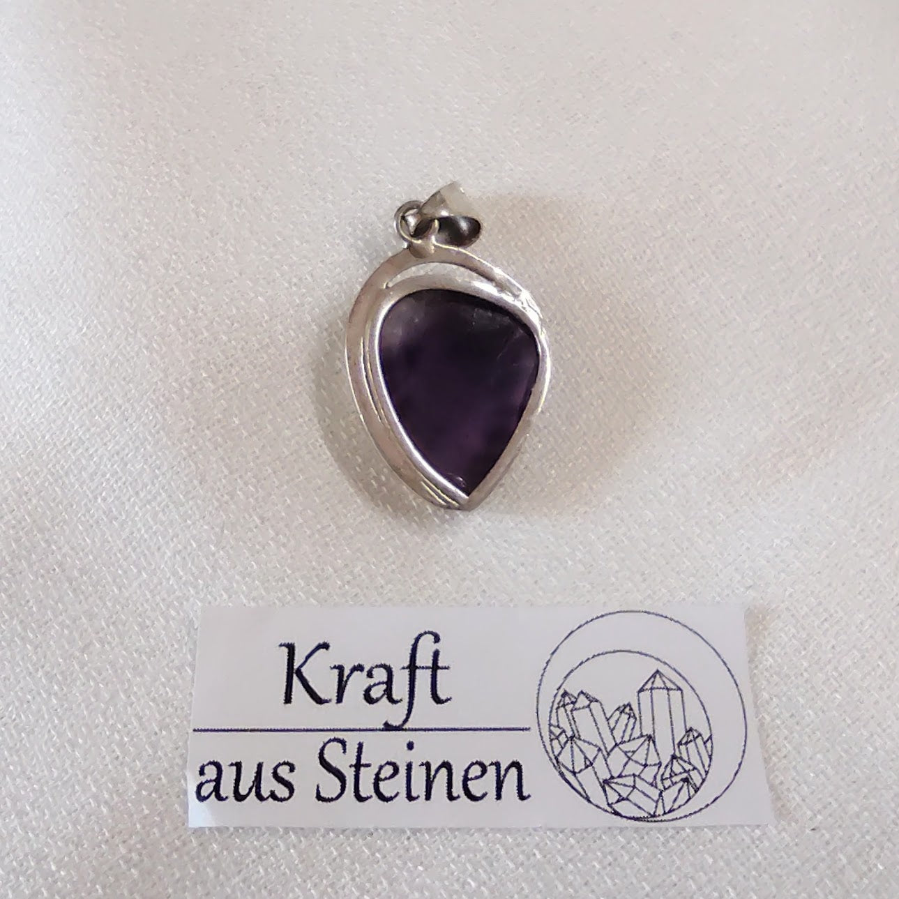 Amethyst Anhänger, freeform, Designerarbeit