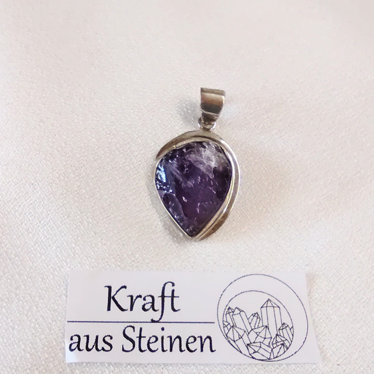 Amethyst Anhänger, freeform, Designerarbeit