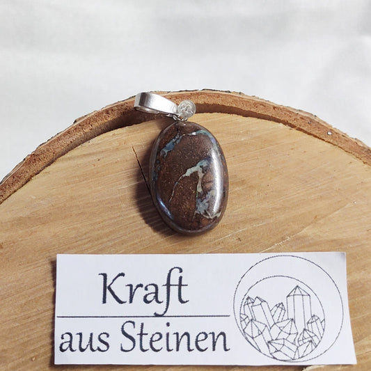 Opal Anhänger, oval