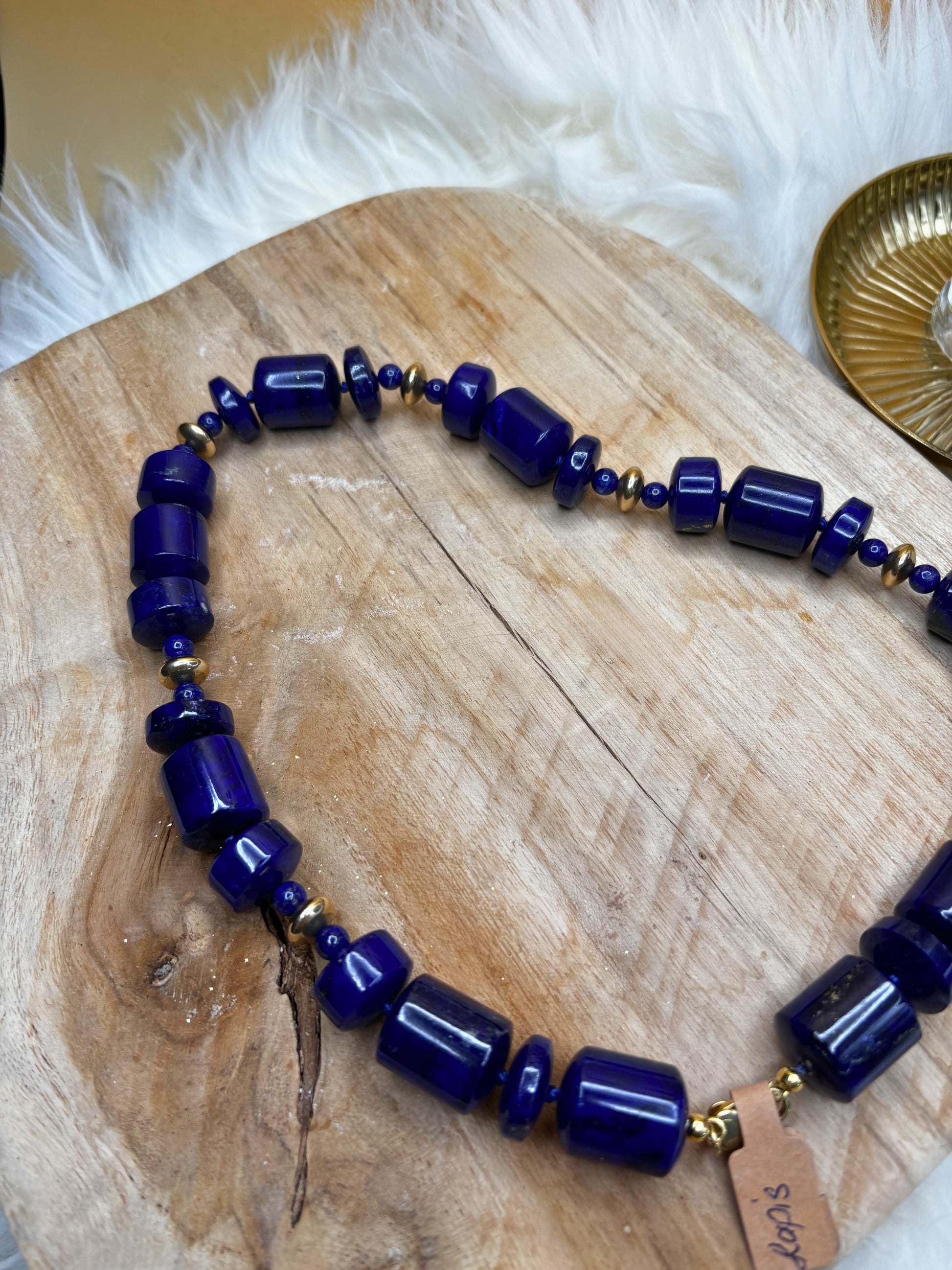 Lapislazuli Kette aus Afghanistan-Lapis - Scholz GmbH