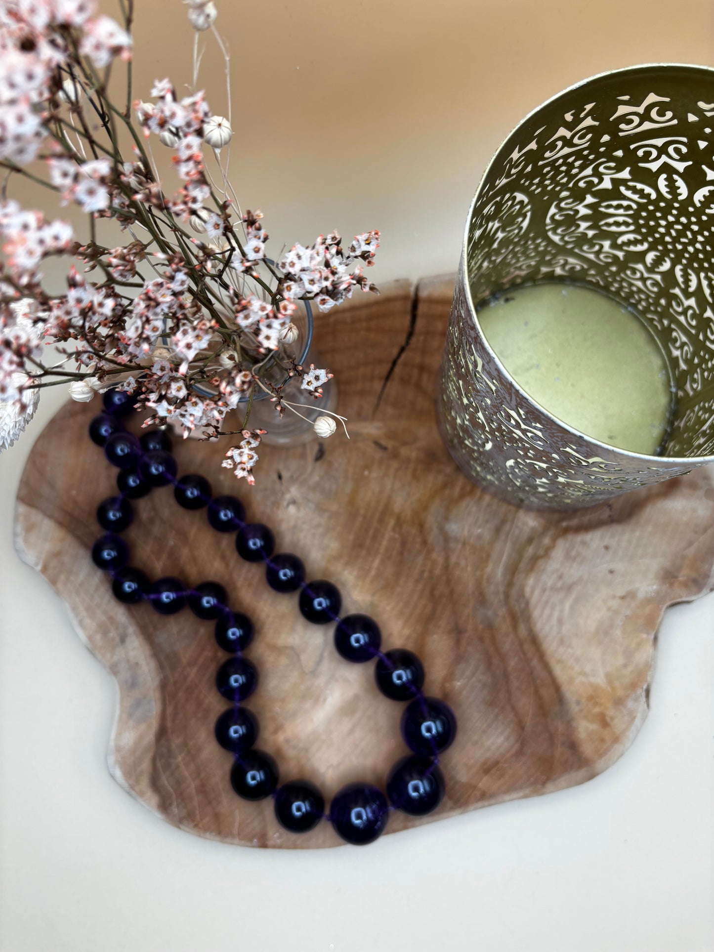 Amethyst-Kette AAA+, verlaufend, höchste Qualität - Scholz GmbH