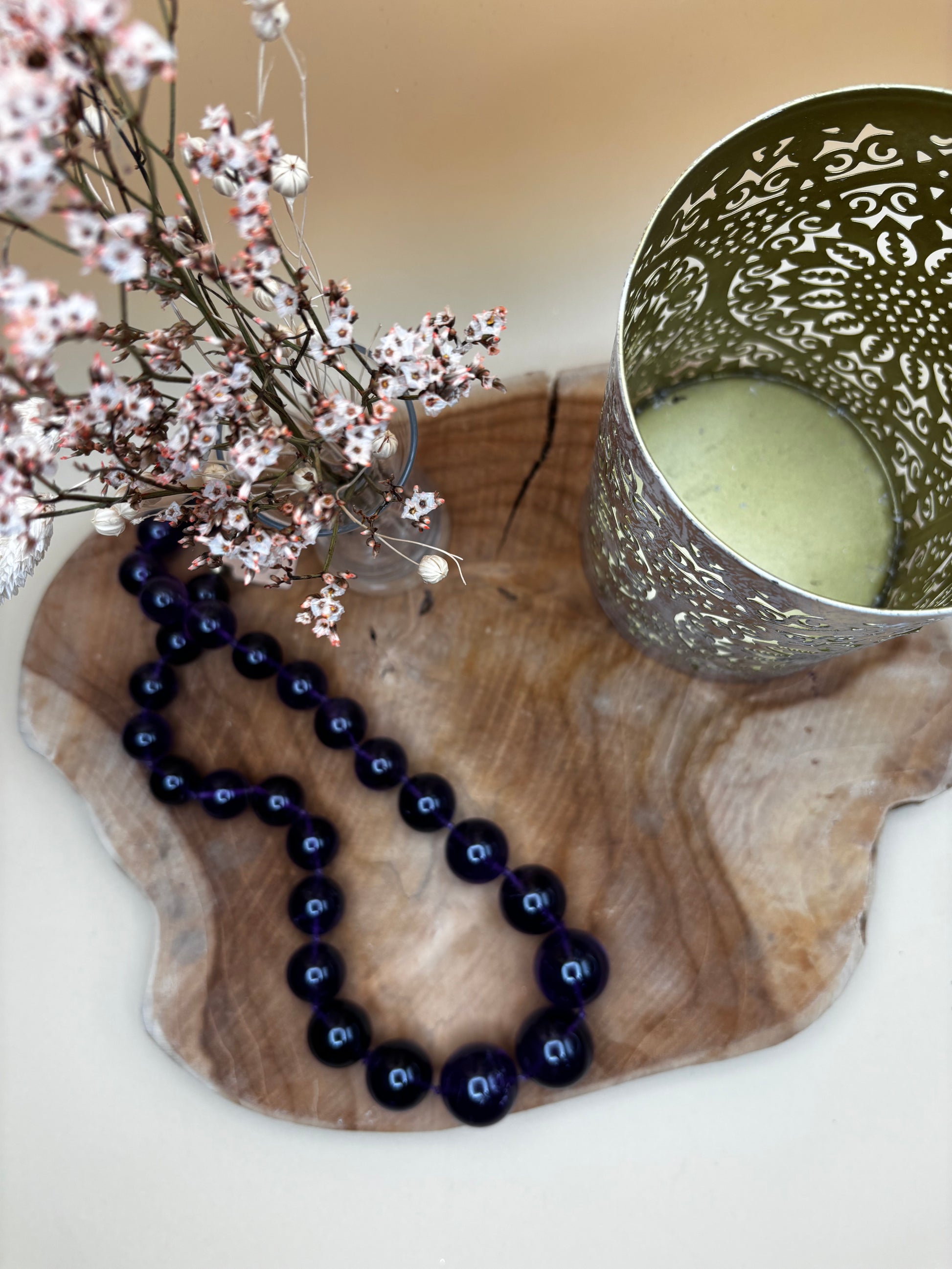 Amethyst-Kette AAA+, verlaufend, höchste Qualität - Scholz GmbH