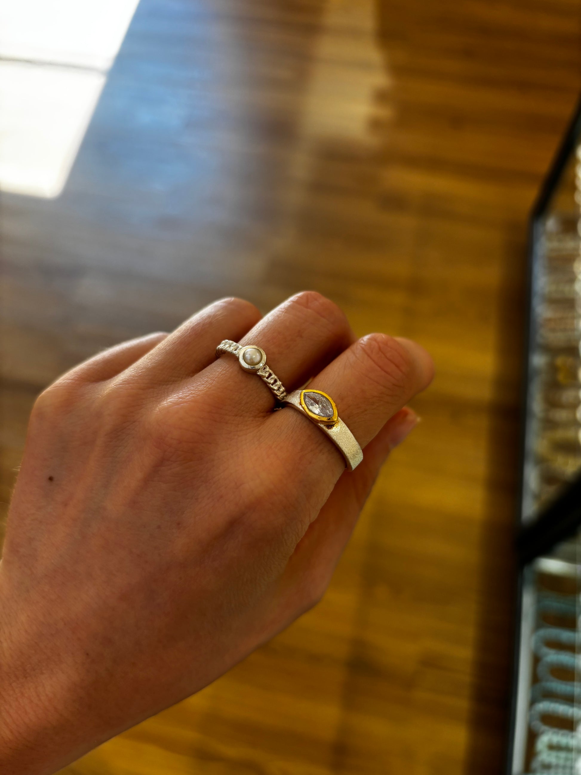 Bergkristall Ring Gr. 54 - Scholz GmbH