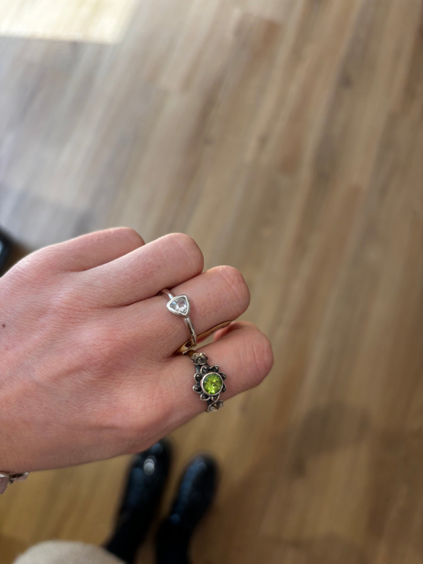 Peridot-Ring  Gr. 55 - Scholz GmbH