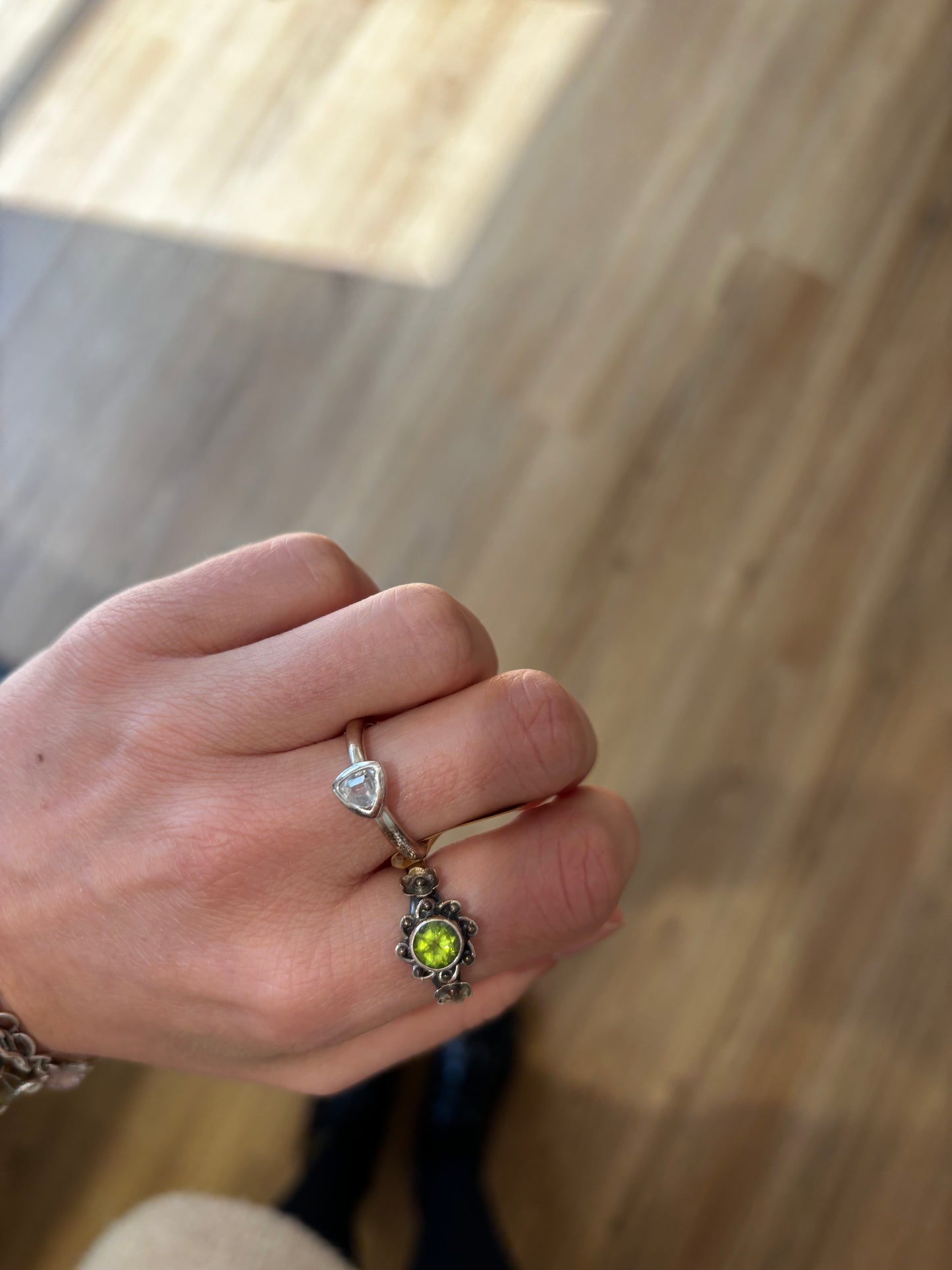 Peridot-Ring  Gr. 55 - Scholz GmbH