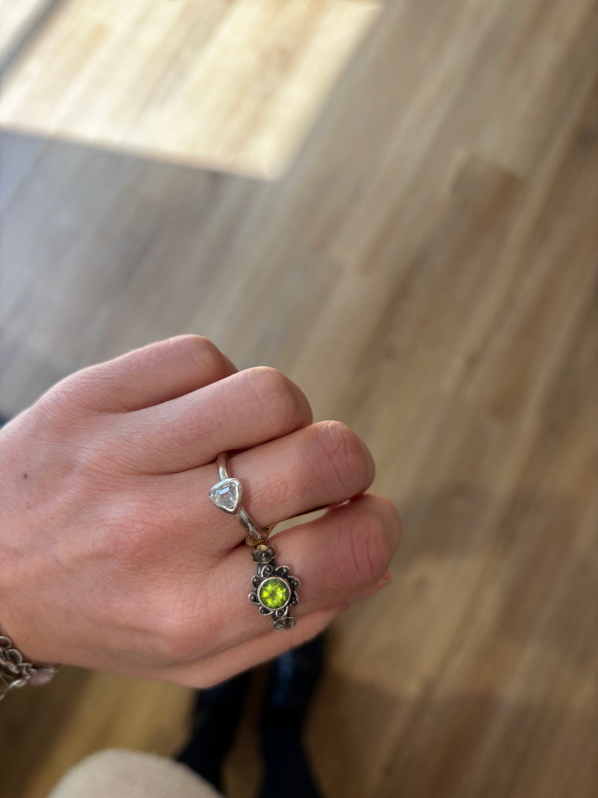 Peridot-Ring  Gr. 55 - Scholz GmbH