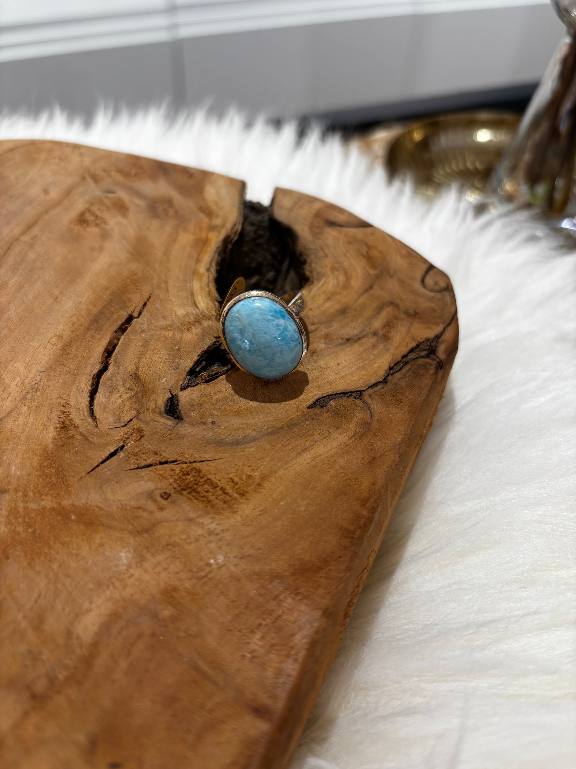 Larimar-Ring, Gr. 60 - Scholz GmbH